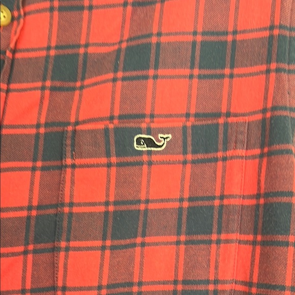 Vineyard Vines Pink and Blue Casual Button Down Shirt - Picture 2 of 9